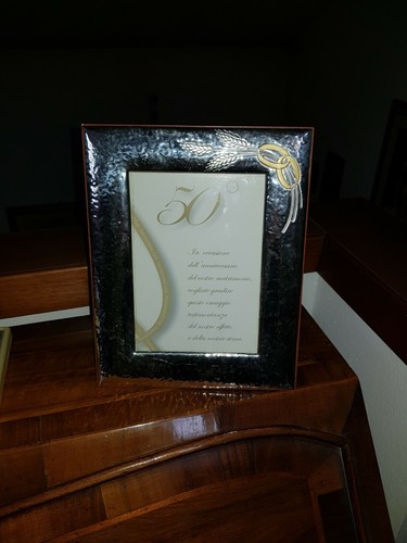 Cornice portafoto argento