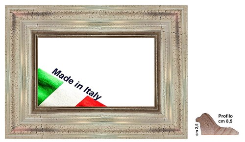 Cornice argento classica in - classica,